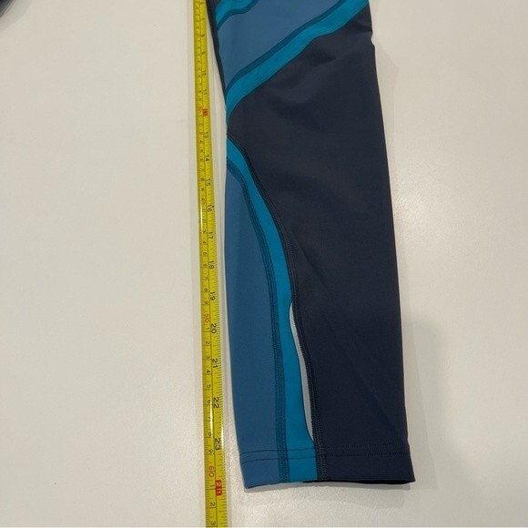 Lululemon Wild Twist 7/8 Tight Legging Gravity Pacific Teal 6 - Picture 15 of 16